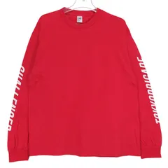 CHALLENGER チャレンジャー L/S TOKYO BRIGADE TEE クルーネック ロングスリーブ Tシャツ ロンT レッド サイズL decz