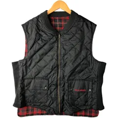 古着 90年代 ラルフローレン Ralph Lauren POLO SPORT ポロスポーツ チェック柄 リバーシブル キルティングベスト メンズL相当/eaa603737
