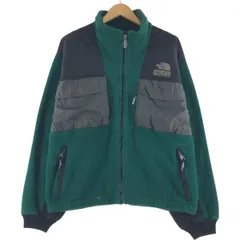 古着 90年代 ザノースフェイス THE NORTH FACE EXTREME GEAR リップストップ ナイロンxフリースジャケット USA製 メンズXL相当/eaa555296