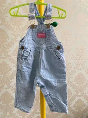 【Size 70】 vintage USA製 オシュコシュ 花柄 オーバーオール