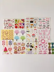 IN & メモ用紙 & スティッカー シール 104枚 まとめ