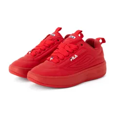 IMP.影山拓也さん着用 5RM02983H600 SUPERBUBBLE FILA RED カジュアルスニーカー 厚底