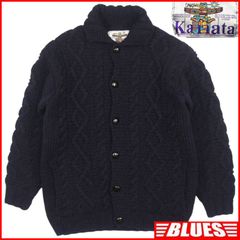 KANATA カナタ カウチンセーター 赤 アーガイル柄 トーテムポール 古着 ka10001b-red-front-a.jpg