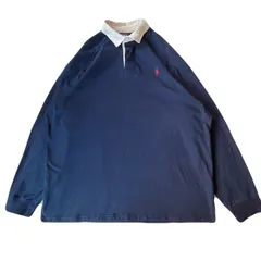 XXLsize Polo by Ralph Lauren rugger shirt ポロラルフローレン ラガーシャツ 長袖 25111204
