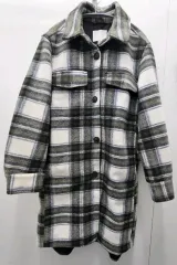 H&M チェックパータン シャツジャケット