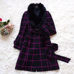 美品 Pinky&Dianne ピンキーアンドダイアン ロングコート チェスター