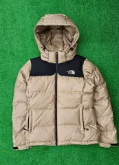 (限定モデル) THE NORTH FACE ザノースフェイス グース ヌプシダウンジャケット 80(S) ベージュ