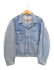 ラルフローレン RalphLauren 80s 90s 白タグ デニムトラッカージャケット 4つポケット 80's 90's ジャケット ブルー Lサイズ 103MT-3559のサムネイル