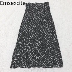 エムズエキサイト　フレアワンピース　ロング丈　花柄　ティアード　シフォン　ウエストゴム　上品　カジュアル　ブラックホワイト