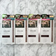 【4本セット】ラブライナー リキッド アイライナー ダークブラウン