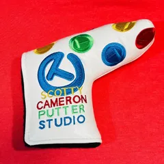 スコッティキャメロン　パターカバー　ホワイト　検索スコッチキャメロンパターカバー　NO- 2