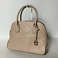 2511-289｜美品｜マイケルコース ハンドバッグ レザー ピンクベージュ