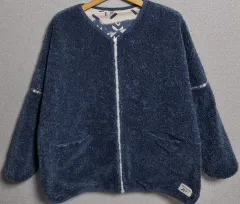 オーバーサイズ L (77) リーボック リバーシブル リバーシブル フリース フリース ジャケット