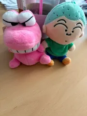 新品 クレヨンしんちゃん マサオくん & ワニ山さん キーホルダー 13cm セット