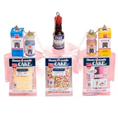 共立食品 ミニチュアマスコット × 全5種セット 第2弾 ケンエレファント ガチャガチャ カプセルトイ コンプリート CAKE ケーキ クリスマス デコレーション