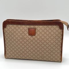 CELINE セリーヌ クラッチバッグ セカンドバッグ マカダム柄 PVC