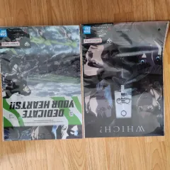 バンダイ 進撃の巨人 クリアポスター 2種