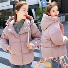 中綿コート レディース 40代 30代 ショート丈 軽い 冬服 厚手 アウター ダウン風コート 中綿ジャケット パーカー フード付き 暖かい39678