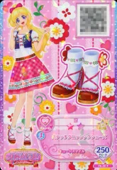 【中古】アイカツDCD FN-26[P]：ステッチクロッシングシューズ/神城カレン