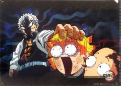 【中古】クリアファイル 不死川実弥＆我妻善逸＆竈門炭治郎 名場面レイヤードA4クリアファイル 「鬼滅の刃 柱稽古編×ufotable DINING 第三期」 お楽しみくじ景品