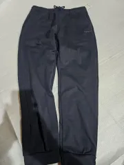 GUESS ユニ起毛 ジョガーパンツ ネイビー