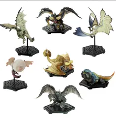 カプコンフィギュアビルダー モンスターハンター スタンダードモデル Plus Vol.10　全６種+ネルギガンテ　クリアver  新品　コンプリートセット