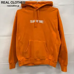 Supreme/シュプリーム【23SS】Motion Logo Hooded Sweatshirt/モーションロゴ フーデッド スウェットシャツ/パーカー/オレンジ/S