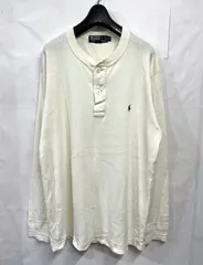 80s ヴィンテージ Polo by Ralph Lauren｜ポロラルフローレン ヘンリーネック ロングスリーブカットソー ロンT