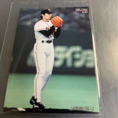 2000 カルビープロ野球チップスカード　上原浩司　読売ジャイアンツ　C07