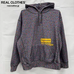 Supreme×JUNYA WATANABE COMME des GARCONS MAN/シュプリーム×ジュンヤワタナベ【21AW】Hooded Sweatshirt/パーカー/ブラックフラワー/Lのサムネイル