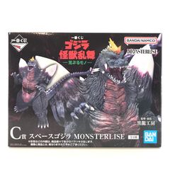 ○BANDAI SPIRITS 피규어 스페이스 고질라 [이치반 복권 고질라 괴수 난무 -거칠 것-] MONSTERLISE C상 미개봉품