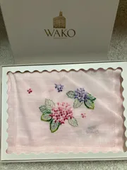 ☆銀座WAKO箱入りハンカチ☆新品未使用