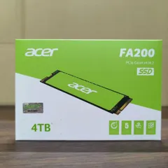 【新品未開封】Acer M.2 SSD 4TB FA200 NVMe1.4 2280PCIe