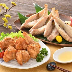 関とら本店 レンジで簡単ふく唐揚げとふく一夜干し詰合せ (ふぐ唐揚げ80g×2 ふぐ一夜干し80g×2) ふく ふぐ フグ からあげ から揚げ 