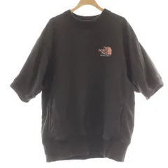 ノースフェイス パープルレーベル THE NORTH FACE PURPLE LABEL 24SS nanamica Field Short Sleeve Sweatshirt フィールド ショートスリーブ スウェット シャツ 半袖 M 黒 ブラック