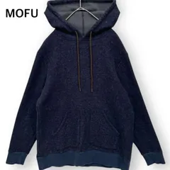 MOFU モフ オールユアーズ プルオーバー パーカー フーディー ネイビー 4サイズ メンズ