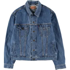 古着 00年代 リーバイス Levi's 70550-0414 ユーロモデル デニムジャケット Gジャン メンズXL相当/eaa597754