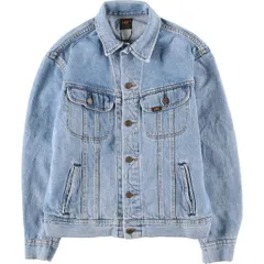 古着 80~90年代 リー Lee デニムジャケット Gジャン USA製 メンズL相当 ヴィンテージ/eaa597756