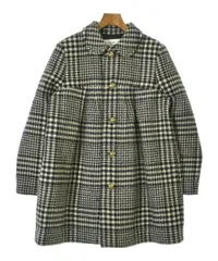 serendipity様 セリーヌ コート 千鳥格子柄 総柄 42 celine セリーヌ 千鳥格子柄 ステンカラーコート ロング 冬物 42 XL