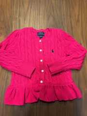 ラルフローレン　ピンク　カーディガン　100 3T