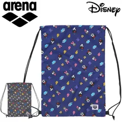 アリーナ arena マルチバッグ 水泳 競泳 公式大会不可 招集所持ち込み不可 ナップサック  キッズ 鞄  ディズニー Disney キャラクター 水泳バッグ スイミング  スポーツバッグ  /AS6SBP89U