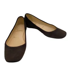 クリスチャンルブタン CHRISTIAN LOUBOUTIN スエードスクエアトゥパンプス レディース  36