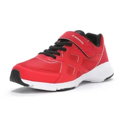 [ムーンスター] スニーカー AG J001 運動靴 軽量 マジック 19cm~24.5㎝ キッズ 男の子 女の子 レッド 20.0 cm 2E [レッド] [20.0 cm 2E]