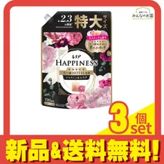 レノアハピネス 夢ふわタッチ ジャスミン&ムスクの香り 詰め替え用 特大サイズ 720mL 3個セット まとめ売り