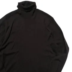 90's 00's Jクルー メリノウール タートルネック ニット セーター 濃茶系 (M) 無地 90年代 旧タグ オールド J.CREW アメリカ古着 USED ビンテージ ヴィンテージ