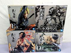 [미개봉품] BANDAI 이치 반 쿠지 ONE PIECE 원피스 장인 계보 B상·D상·E상 ·라스트 원상 피규어 4점 세트 830