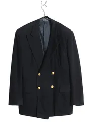 現行✨ほぼ未使用✨ポロラルフローレン テーラードジャケット ダブル 紺ブレ 金 美品 POLO RALPH LAUREN ポロラルフローレン 金ボタン ダブル 紺ブレ