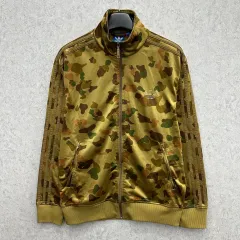 110 アディダス ファイヤーバード カモ ジャージ トラックジャージ