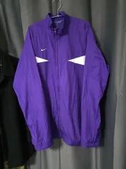 ナイキ パープル ウィンドブレーカー ジャケット XL