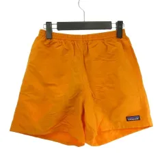 パタゴニア ショートパンツ ショーツ ワンポイント オレンジ XS